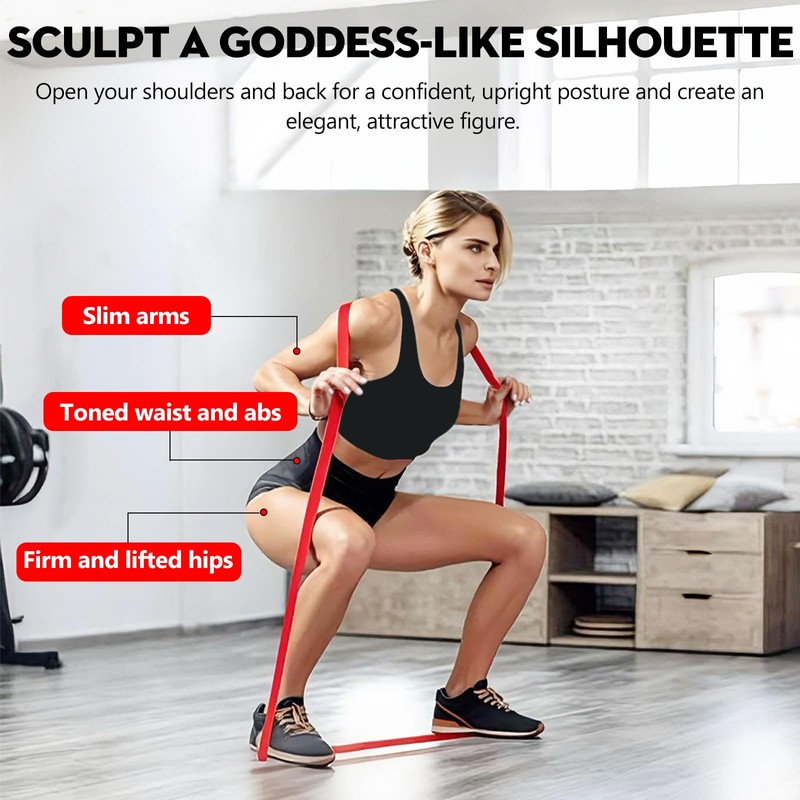 Zoolinn Yoga & Tension Resistance Band – Pull-Up Trainer for