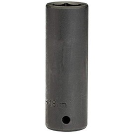 Draper 14102 Expert Deep Impact Socket, 18mm, 1/2" Square Drive