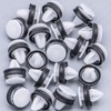 Rexka 20pcs Wheel Opening Molding Clip Retainer Compatible with Ford
