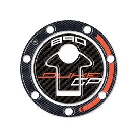 labelbike - Protective Sticker for Motorcycle Fuel Cap Made of 3D Gel Resin Compatible with KTM Duke 890 GP 2022-2023
