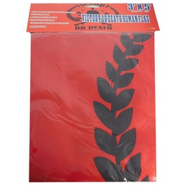 Alternative Novelties Victory Or Death Roman Red & Black 3'x5' 3 Foot x 5 Foot Rough Tex 100D Printed Polyester Flag Banner