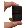 Miniature Notebook - Handmade Leather Cover with Book Insert, Portable Travel Sized Journal.