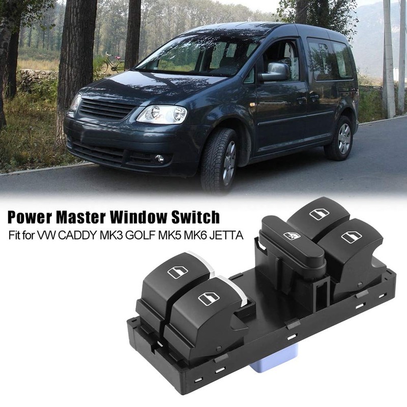 Aramox Window Switch, Electric Master Power Window Switch for CADDY