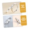 Beavorty 2 Pairs Matching Sun and Moon Promise Rings for