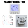 Smart Thermostat for Home Programmable Temperature Control IP20 Protection 24H