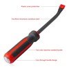Ezweiji Pry Bar, Professional Pry Bar with Plastic Soft Grip
