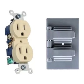 Argos 6 Juegos Contacto Duplex Intemperie Con Tapa Para Exterior