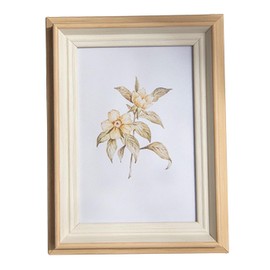 Haobase 3 Pcs 6x8 inch Deep Photo Frames With Vertical/Horizontal Angle Bracket, Picture Frames for Home Office Decoration