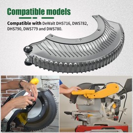 N027988 Miter Saw Lower Blade Guard Assembly Compatible with Dewalt Compound Miter Saw DWS779, DHS716, DWS782, DHS790, and DWS780, NA189010 Chop Saw Blade Guard，Cutter Protector Replacement