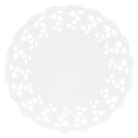 Garcia de Pou 250 Unit Round Doilies Paper White 11.5 x 30 x 30 cm