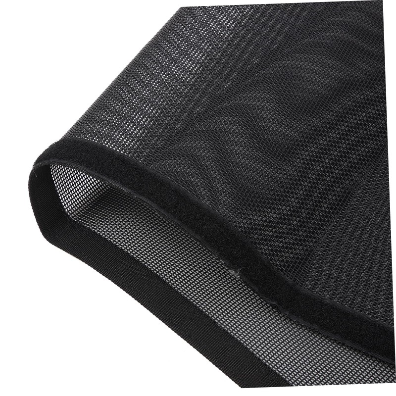 iplusmile 1 Set Fireplace Mesh Screen Curtain Heat Resistant Fireplace