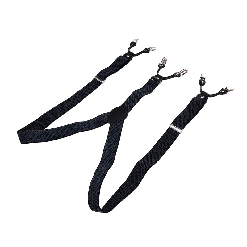 Mens Suspenders Strong Fixability Adjustable Beautiful Practical Fashionable Metal Clip