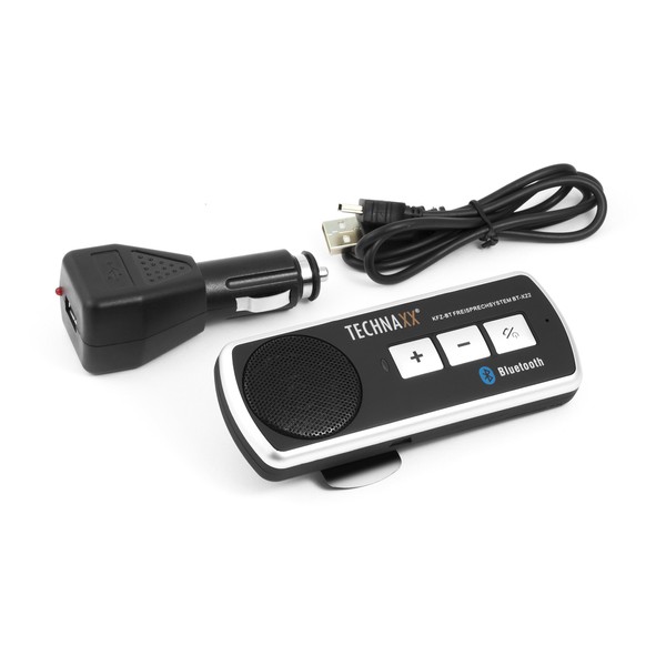 Technaxx BT-X22 Bluetooth® Freisprecheinrichtung Gespraechs-Zeit (max.): 20h