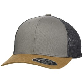 Flexfit Men's 110 Trucker, Men's Cap, Available in Many Different Colours, Sizes One Size, earth tones