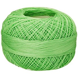 LIZBETH Size 80 HH80 Cotton Thread 184 yds 10 Grams, Lime Green