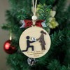 Wooden Christmas Ornament 2024 Funny Engagement Christmas Ornament, Christmas Engagement