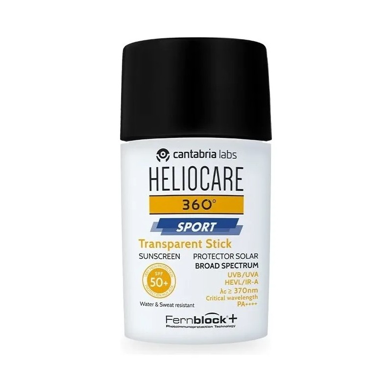 Heliocare 360 Sportsun Stick Transparente Spf 25g
