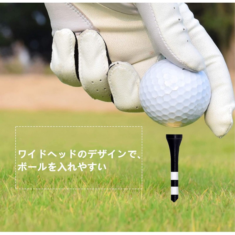 YFFSFDC Golf Tees 3.3 inches (83 mm) Height Adjustable Long