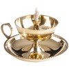 Berk - Inner Worlds 8 cm Incense Brass Ghee Lamp