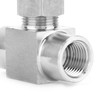 Stainless Steel BSPP Female Thread Straight Needle Valve for Water