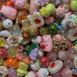 Beads By Color for Beadable Pen - DIY Mixed Beads for Crafting and Writing - High-Quality Bead Mixes - Sizes 12-20mm - Perfect for Creative Projects:_Capybara_Extra Large 725ML