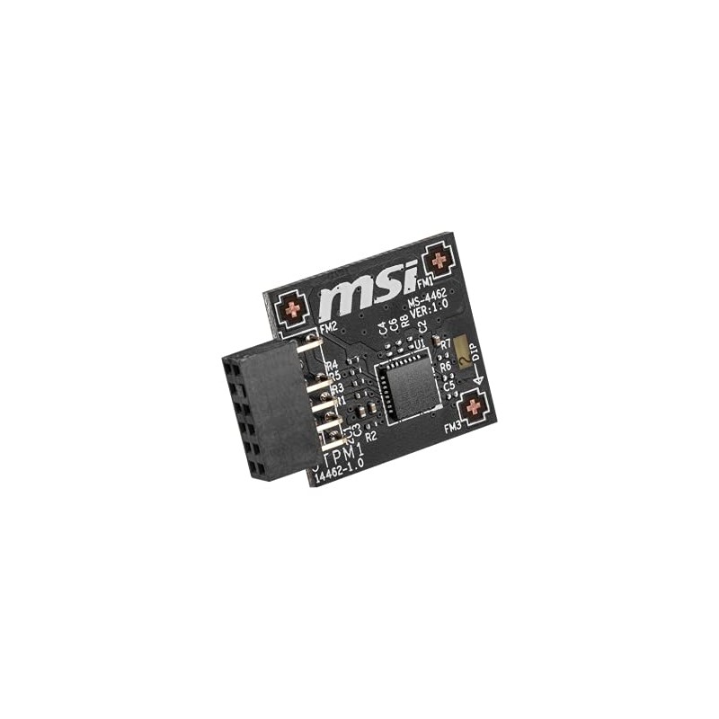 MSI TPM 2.0 Module(SPI) INFINEON 9670 TPM 2.0(FW 7.85) Module