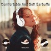 Bluetooth Headphones Over Ear, 6S Foldable Wireless Headphones with 6