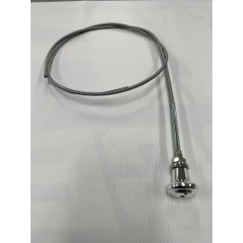 Chevyparts 1955 1956 1957 58 1959 Chevy GMC Truck Dash Chrome Throttle Cable 63”