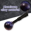 Blueshyhall Gear Knob Purple Round Ball with Stars Motif, Universal