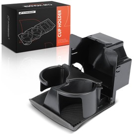 A-Premium Cup Holder Compatible with Nissan Titan 2004 2005 2006 2007, Front, Dark Gray, Replace# 969677S001, 96967-7S001