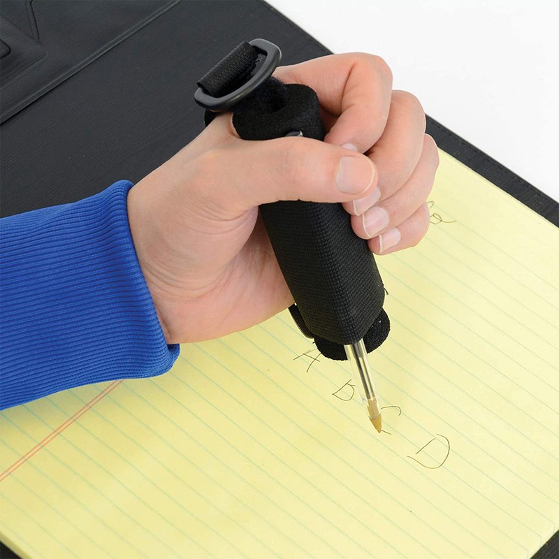 Aid Utensil Cuff Holder Strap Elastic Eating Assistance Cuff for