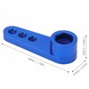 5Pcs 25T Servo Horns Aluminium Alloy Steering Servo Arms Blue