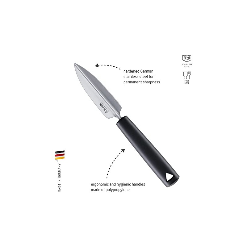triangle Fruit Decorator - V-Shaped Stainless Steel Blade to Cut,