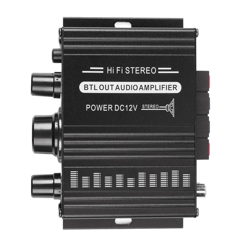 Car Audio Power Amplifier Dual Channel Circuit Guard Stereo Mini