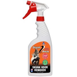 SkunkAway Skunk Odor Remover - Skunk Odor Eliminator for Pets, Fabrics, Carpets, and Surfaces - Easy to Use Pet Spray Bottle 16 Oz. by Alpha Tech Pet