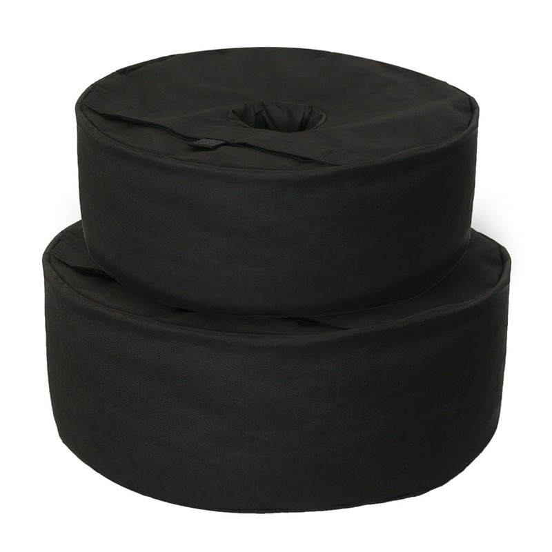Sandbag for Umbrella Base Canopy Weight Bag 18.9" Round Sandbags