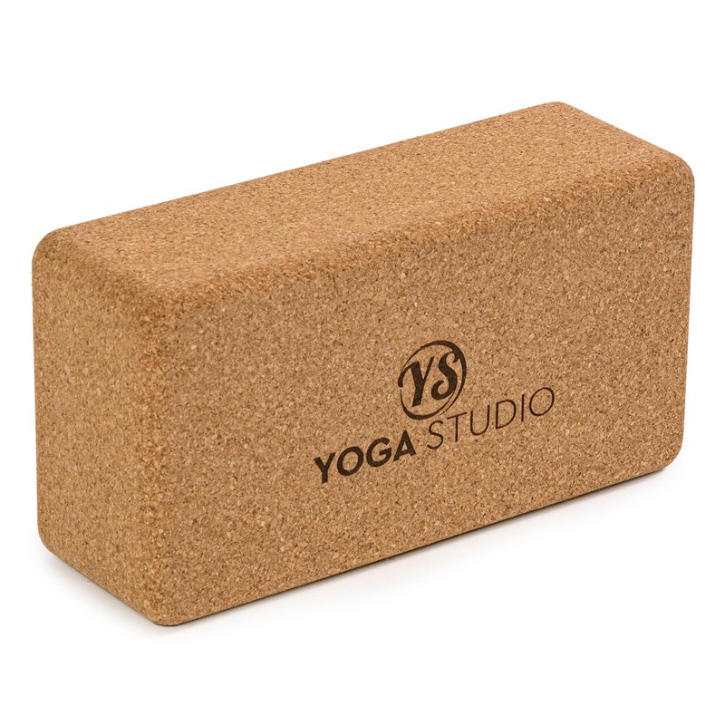 Yoga Studio The Comfortable Cork Yoga Block (22.5cm x 12cm
