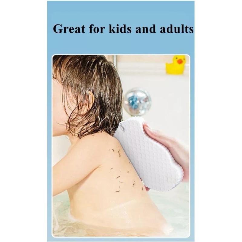 Defemim Esponja De Baño Exfoliante, Esponja De Baño Súper Su