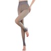 Women's Winter Fleece Fake Transparent Leggings Fake Plush Stockings Pantyhose