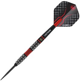 WINMAU Joe Cullen Special Edition 26 Gram Professional Steeltip Tungsten Darts Set with Flights and Stems (Shafts)