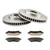 PHILTOP Front Brake Pads and Rotors kit Fit for Pontiac