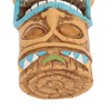 FTVOGUE Double Tiki Totem Solar Lights Waterproof Yard Patio Decoration