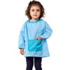 Klotzz children's painting apron for kindergarten. Checked Craft Coat Baby