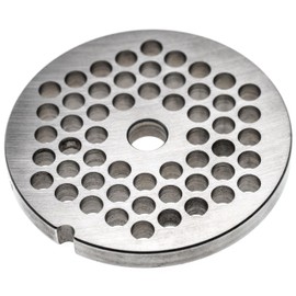 vhbw Perforated Disc Size 32 Compatible with Porkert Meat Grinder Hole Diameter 8 mm 13.4 mm Stainless Steel