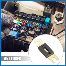 A ABSOPRO 10pcs 350A ANL Fuses for Car Truck Motorcycle Boat Audio CDs Item Replacement