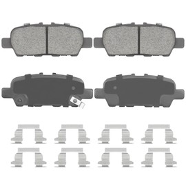 Rear Ceramic Brake Pads Set for Infiniti EX/FX/G/JX/M 35 37, for Nissan Altima, 350Z, Rogue, Murano, Maxima, Quest, Pathfinder,370Z 4PCS