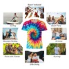 WeWrsyi Tie Dye Shirt for Men Women, 3D Print Rainbow