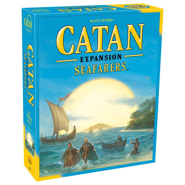Seafarers Adventure Board Game Expansion for Adults and Family | Ages 10+ | for 3 to 4 Players | Average Playtime 60 Minutes | Made by Catan Studio