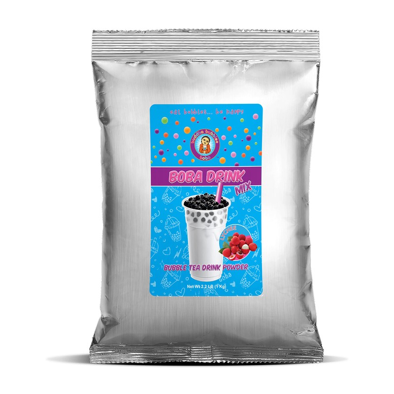 Premium LYCHEE Boba/Bubble Tea Drink Mix Powder By Buddha Bubbles