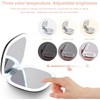 Generic Travel LED Makeup Mirror with Rechargeable Battery, 3 Light